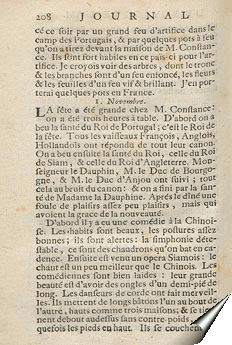 Page d'octobre 1685