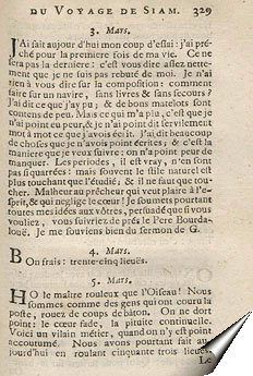 Page de mars 1686
