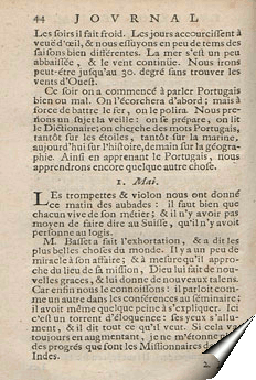 Page de mai 1685