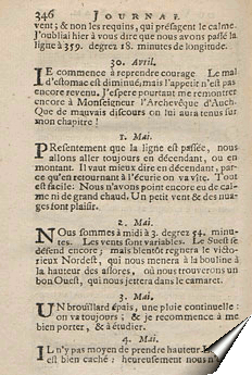 Page de mai 1686