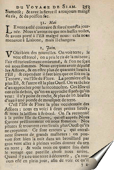 Page de juin 1686