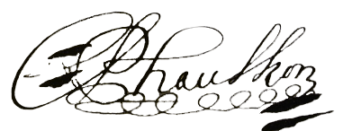 Signature de Phaulkon